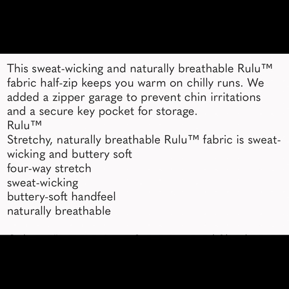 Lululemon Rush Hour aqua blue black print half-zip top Luon Spray Jacquard EUC - Picture 16 of 16